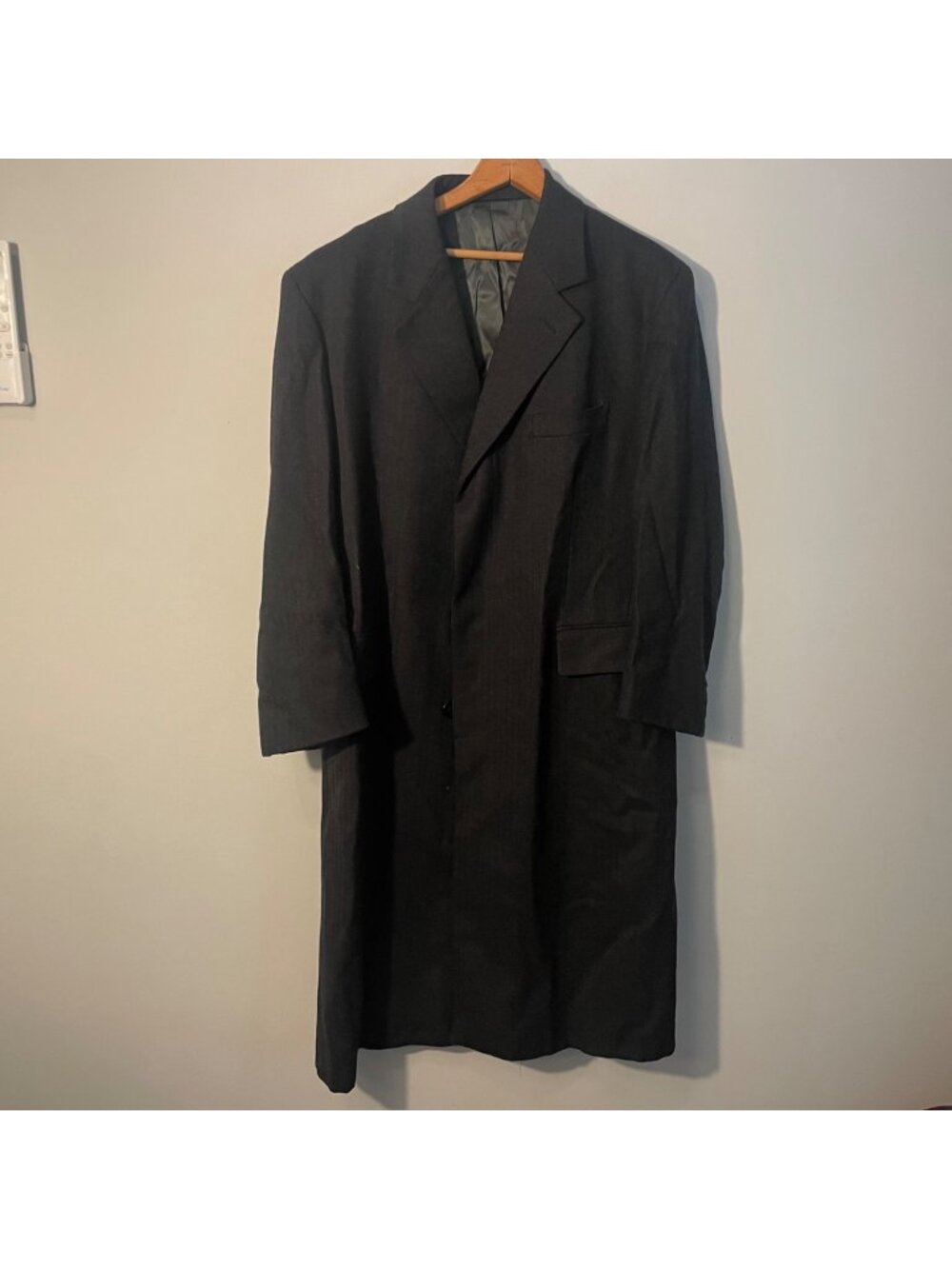 Ralph Lauren single breasted overcoat